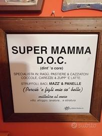 Mattonella Super Mamma Napolimania Durazzo 