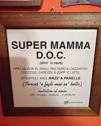 Mattonella Super Mamma Napolimania Durazzo 