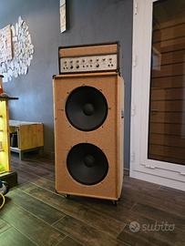 Amplificatore FBT vintage con cassa 2x15 Celestion