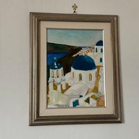 Quadro su tela compreso di cornice