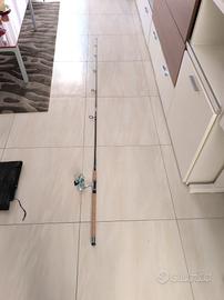 canna  da spinning prestige+mulinello galant+esch 