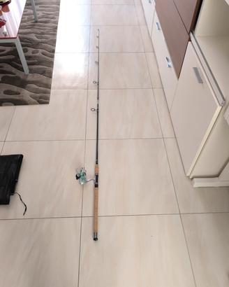 canna  da spinning prestige+mulinello galant+esch 