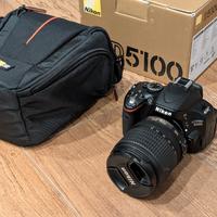 Reflex digitale Nikon D5100 + Obiettivo 18-55