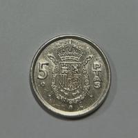 Moneta peseta spagnola rara