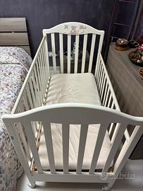 Culla culletta bambino bambina con materasso