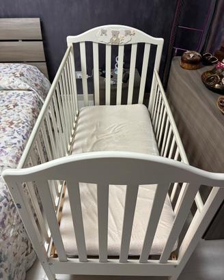 Culla culletta bambino bambina con materasso