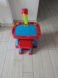 banco scuola bambini proiettore
