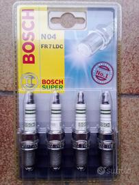 4 candele Bosch Super 2 elettrodi FR7LDC