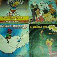 Lotto 45 giri per bambini