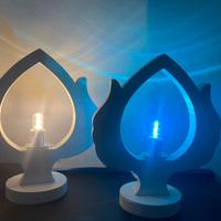 Lampada a forma di pumo