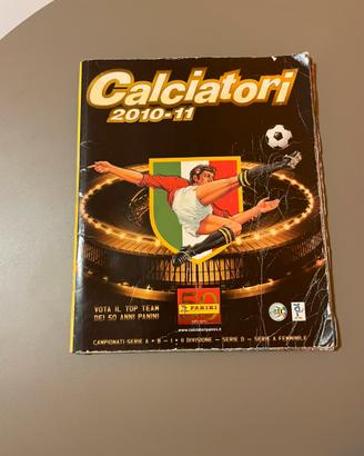 Album figurine calciatori Panini 2010-11 completo