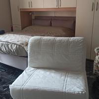 poltrona letto bianca Ikea 