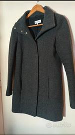 Cappotto Patrizia Pepe lana grigio taglia 40