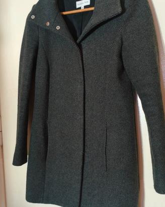 Cappotto Patrizia Pepe lana grigio taglia 40