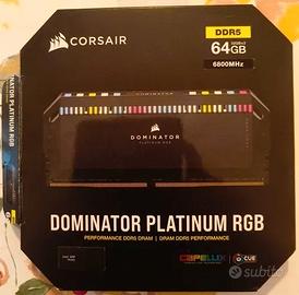 RAM Corsair DOMINATOR PLATINUM RGB - 2 X 32 GB
