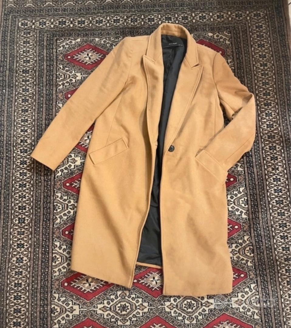 Cappotto cammello zara Abbigliamento e Accessori In vendita a Roma