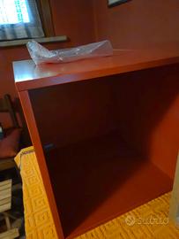 cubi arredamento color arancione 