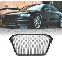 GRIGLIA PER AUDI A4 B8 11-15 NERO LUCIDO PDC