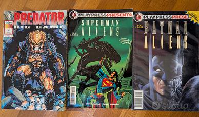 Predator Alien Batman Superman 