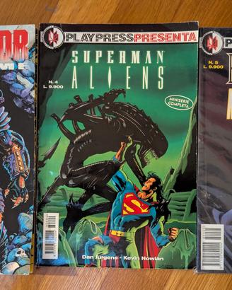 Predator Alien Batman Superman 