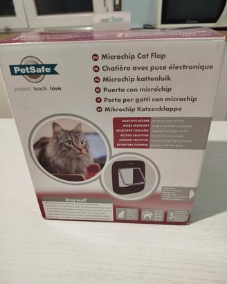 porta per gatti Petsafe con microchip 