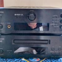 DENON AMPLIFICATORE E CD