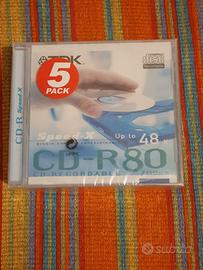 TDK CD-R 80min 700 MB, 10 pz 120mm JEWEL CASE 5 PZ