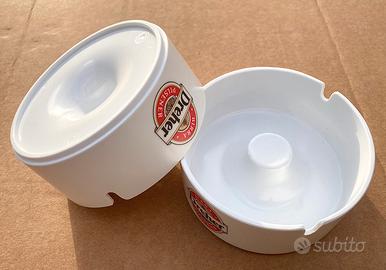 Coppia di posacenere birra Dreher