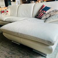 Divano pelle primo fiore calitalia 280x130