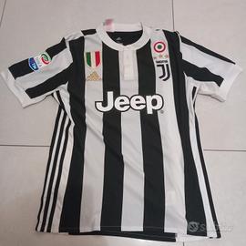 maglia home juve 2017/2018 con patch serie a