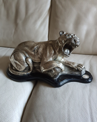 Grande Scultura in argento vintage