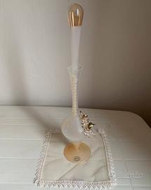 Vaso di vetro murano dipinto a mano NUOVO