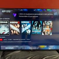 Hisense smart tv 4k qled 50e79q 50 pollici nuova