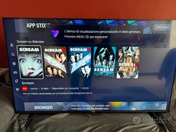 Hisense smart tv 4k qled 50e79q 50 pollici nuova