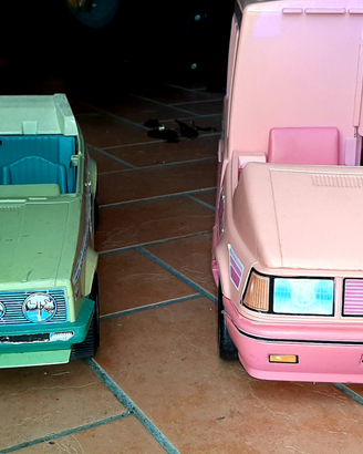 VW Golf e Camper di Barbie