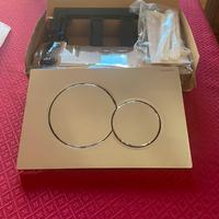 Placca Geberit cromata lucida