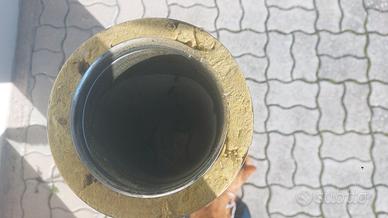 Canna fumaria coibentata 93,5 cm diam.13/18 inox