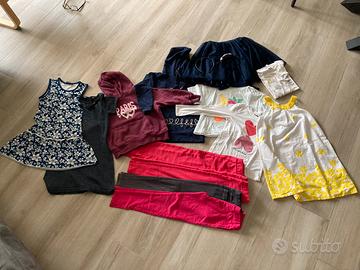 Set abbigliamento bambina 8-10 anni
