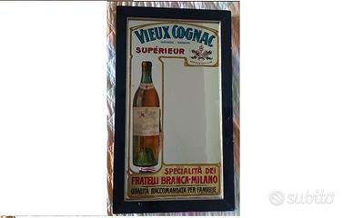 Specchio Pubblicitario Vieux Cognac  Branca