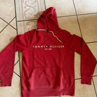 Felpa Tommy Hilfiger rossa