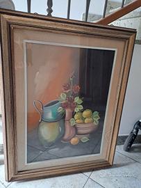 Olio su tela autore Romano 50x70