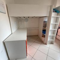 Cameretta completa Letto a Soppalco IKEA SMÅSTAD