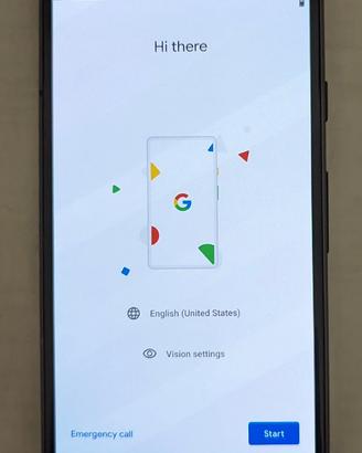 google pixel 2 come nuovo