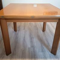 tavolo allungabile legno e sedie