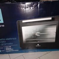 Forno statico e ventilato,grill e girarrosto
