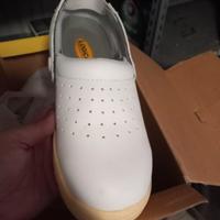 Logica Scarpe Sanitaria Alimentare Zoccolo Bianca