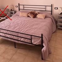 Struttura letto matrimoniale - no materasso