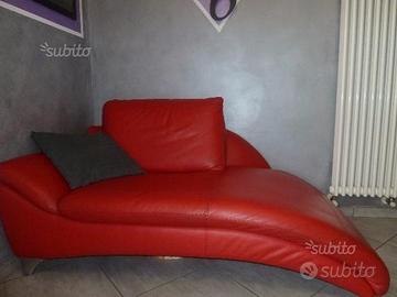 Divano in bera pelle Nicoline made in Italy