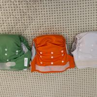 3 Pannolini lavabili EasyPu con 6 inserti lavabili