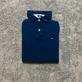 Polo blu tommy hilfiger taglia S